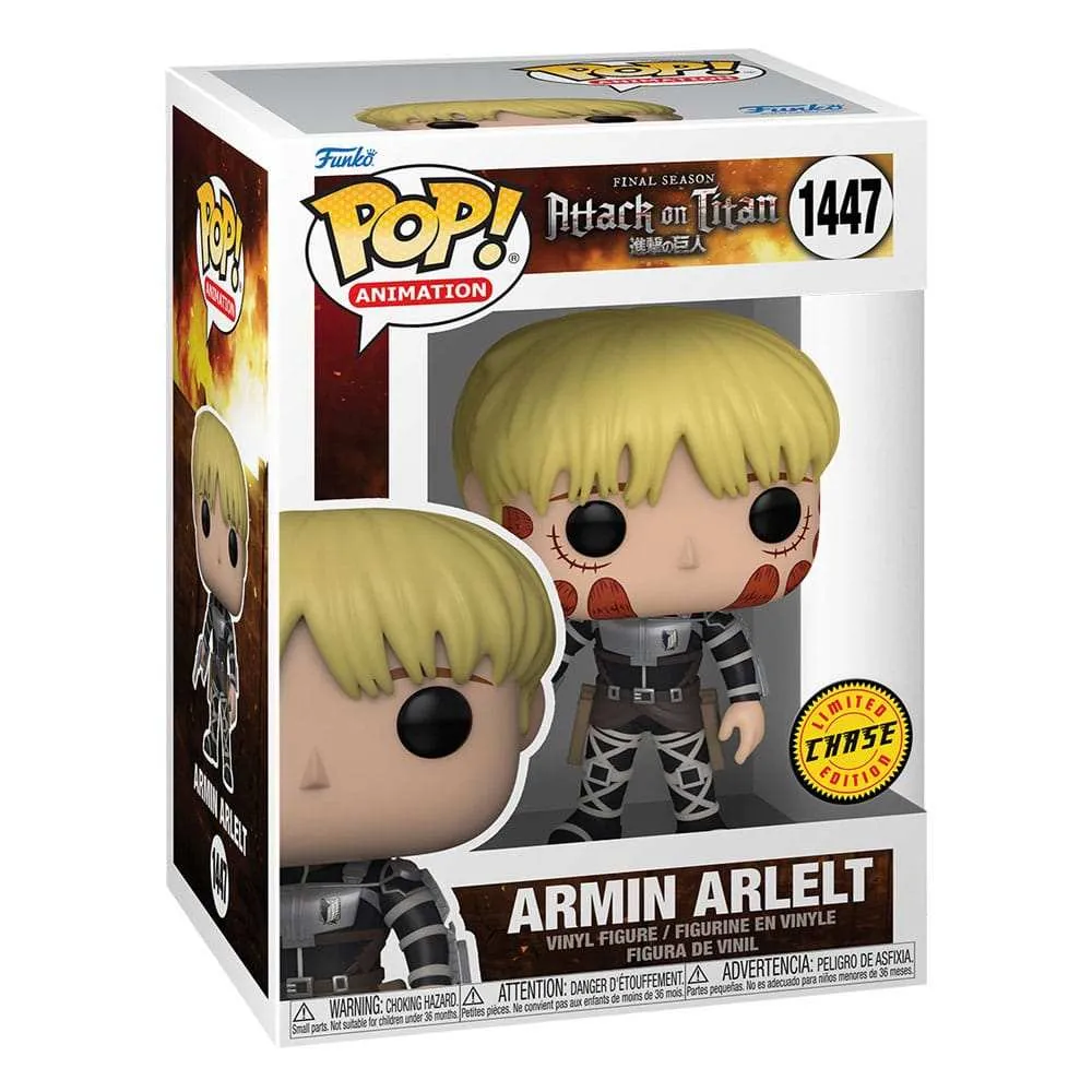 Attack on Titan POP! Animation Vinyl Figuren Armin Arlert 9 cm Sortiment (6)