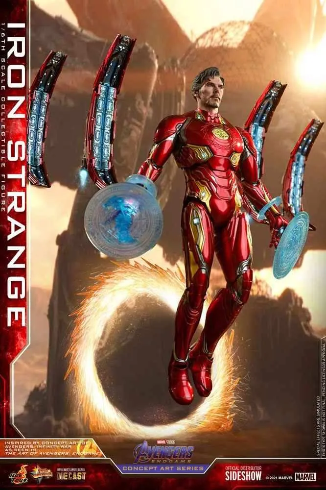 Avengers Endgame Concept Art Series PVC 1/6 Iron Strange 32 cm HOT TOYS