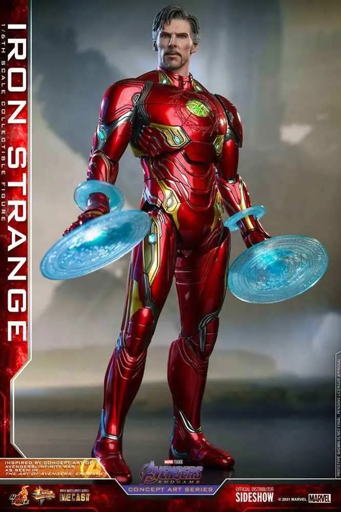 Avengers Endgame Concept Art Series PVC 1/6 Iron Strange 32 cm HOT TOYS