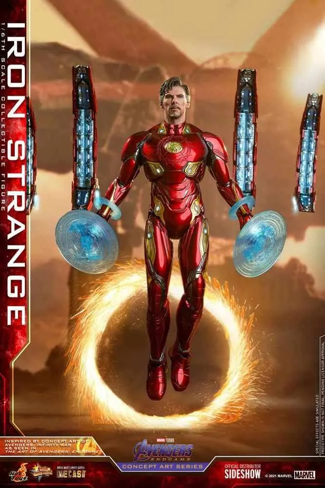 Avengers Endgame Concept Art Series PVC 1/6 Iron Strange 32 cm HOT TOYS