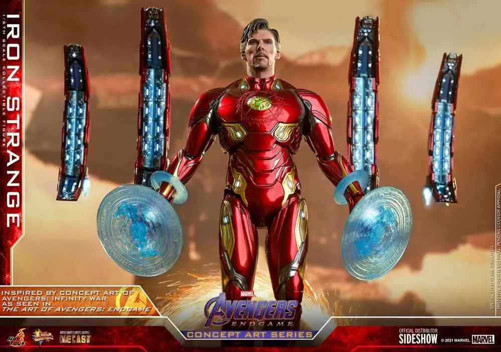 Avengers Endgame Concept Art Series PVC 1/6 Iron Strange 32 cm HOT TOYS