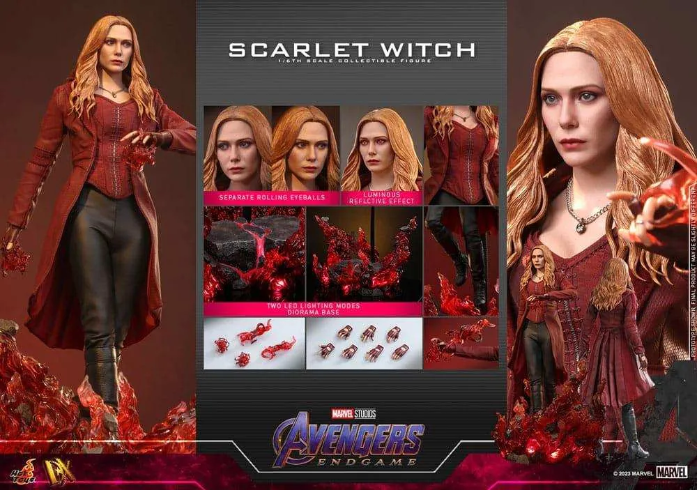 Avengers Endgame DX Actionfigur 1/6 Scarlet Witch 28 cm HOT TOYS