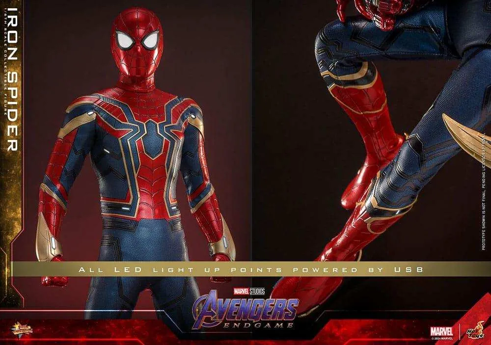 Avengers Endgame Movie Masterpiece 1/6 Iron Spider HOT TOYS