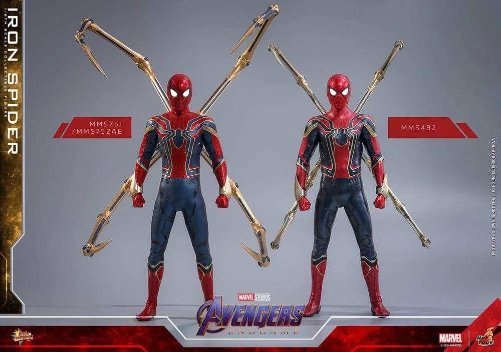 Avengers Endgame Movie Masterpiece 1/6 Iron Spider HOT TOYS