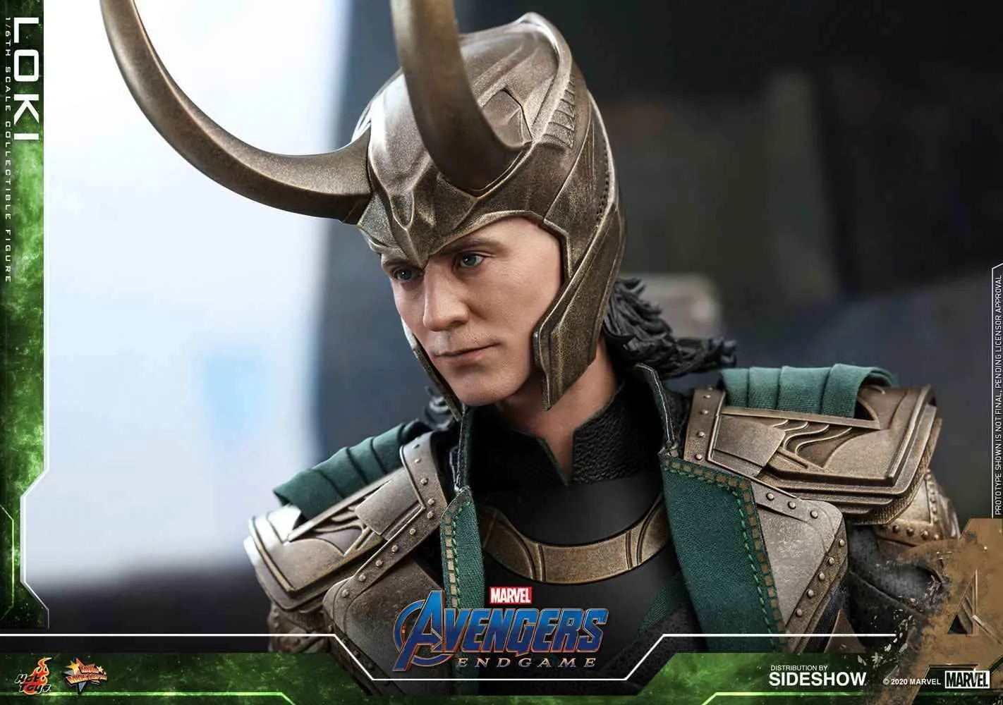 Avengers Endgame Movie Masterpiece Series PVC 1/6 Loki 31 cm HOT TOYS