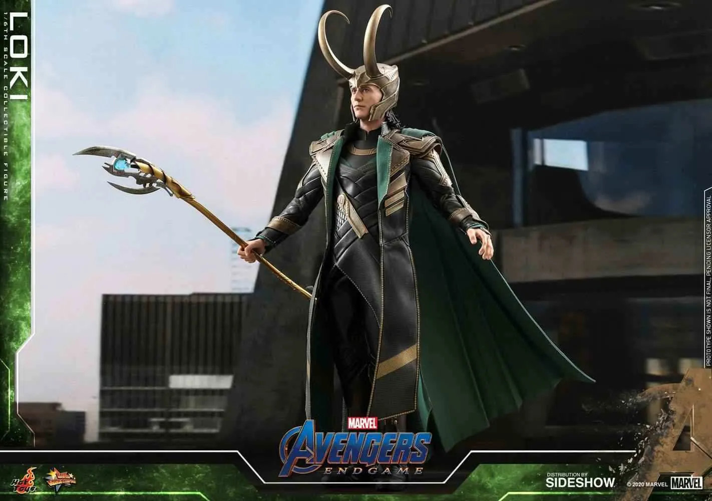 Avengers Endgame Movie Masterpiece Series PVC 1/6 Loki 31 cm HOT TOYS