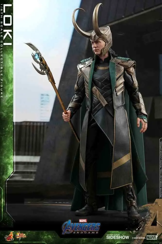 Avengers Endgame Movie Masterpiece Series PVC 1/6 Loki 31 cm HOT TOYS