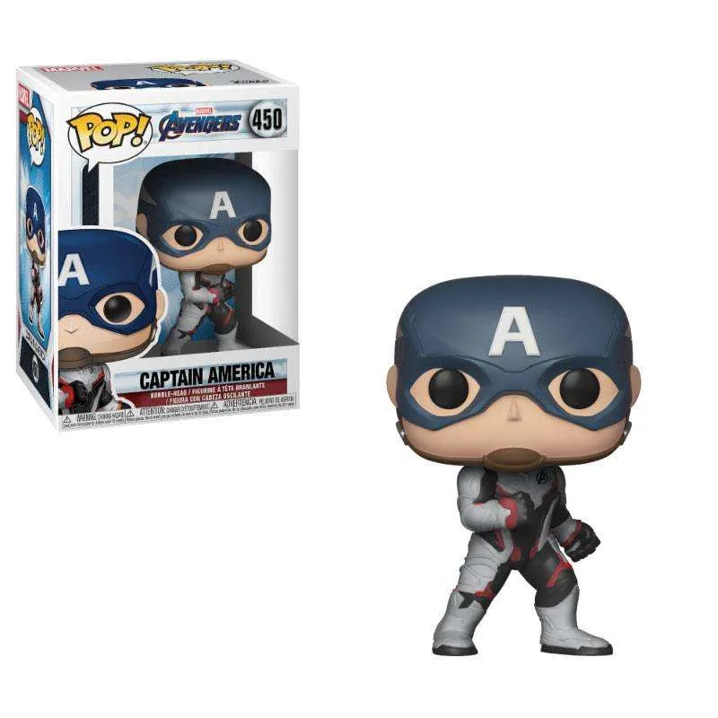 Avengers Endgame POP! Movies Vinyl Figur Captain America 9 cm