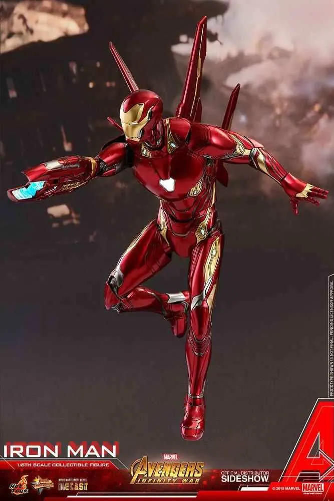 Avengers Infinity War Diecast Movie Masterpiece 1/6 Iron Man 32 cm HOT TOYS