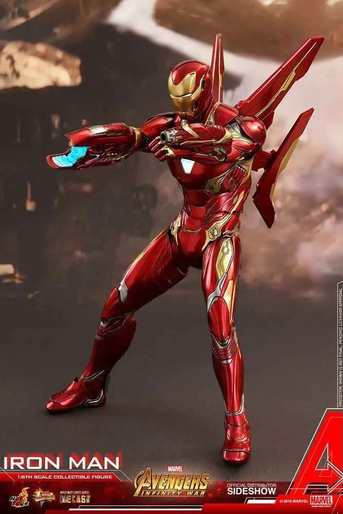 Avengers Infinity War Diecast Movie Masterpiece 1/6 Iron Man 32 cm HOT TOYS