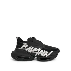 B-Bold with Logo Sneaker in Black