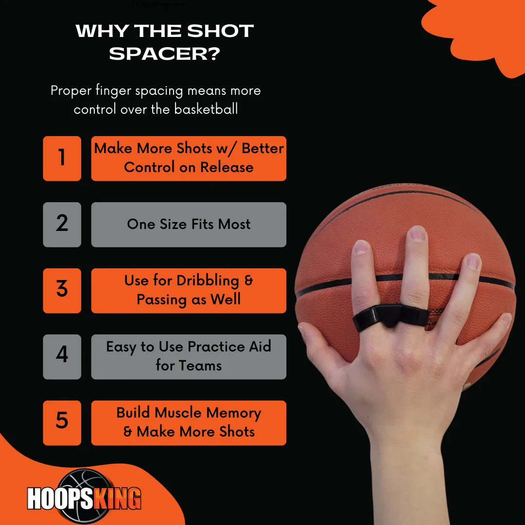 Basketball Shot Finger Spacer Training Aid