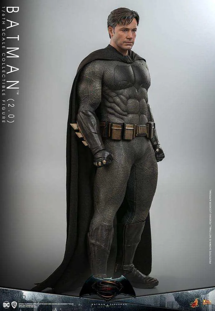 Batman v Superman Dawn of Justice Movie Masterpiece Actionfigur 1/6 Batman 2.0 32 cm HOT TOYS