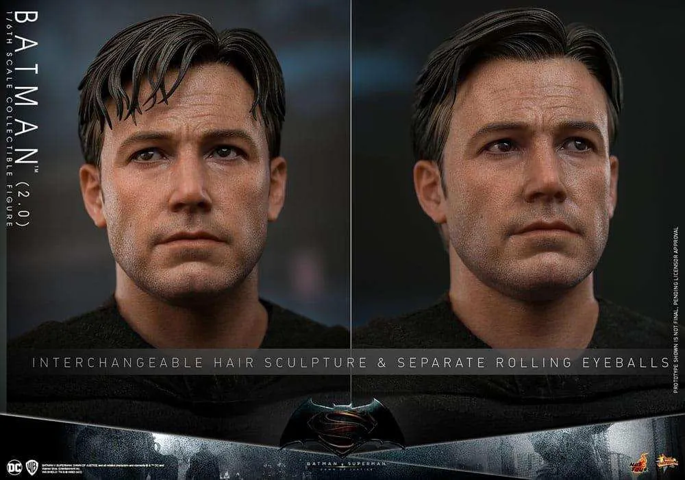 Batman v Superman Dawn of Justice Movie Masterpiece Actionfigur 1/6 Batman 2.0 32 cm HOT TOYS