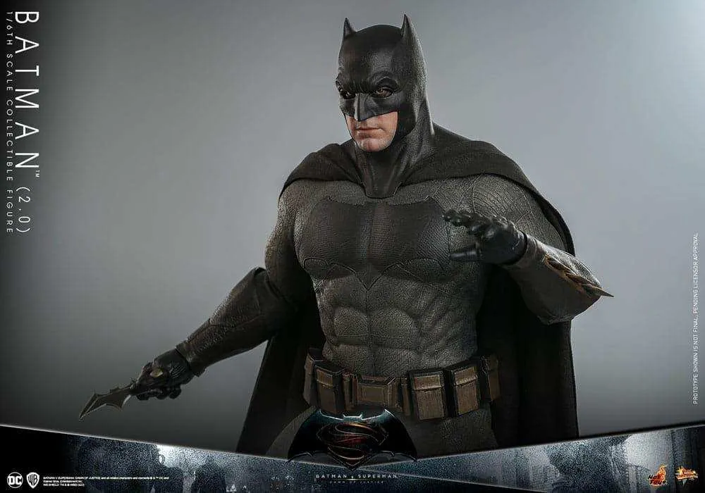 Batman v Superman Dawn of Justice Movie Masterpiece Actionfigur 1/6 Batman 2.0 32 cm HOT TOYS