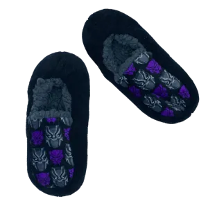 Black Panther Loafer Slipper Sock with Grippers