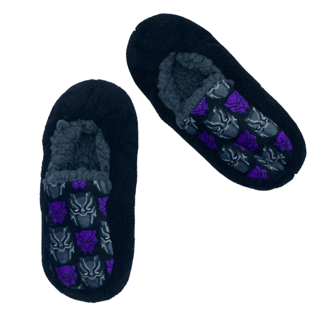 Black Panther Loafer Slipper Sock with Grippers