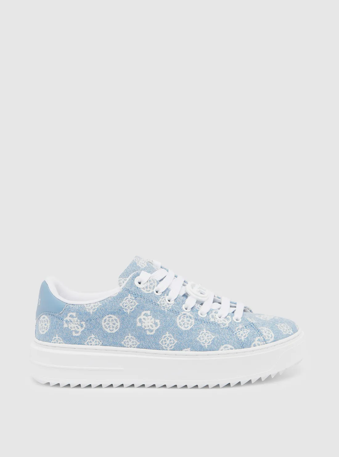 Blue Logo Denesa Chunky Sneakers