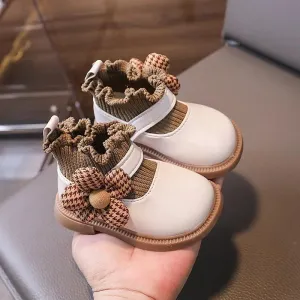 Children's Casual Shoes - Toddler Sweet Flower Girls' Flats - TSS215