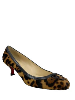 Christian Louboutin Pony Hair Pumps Size 9