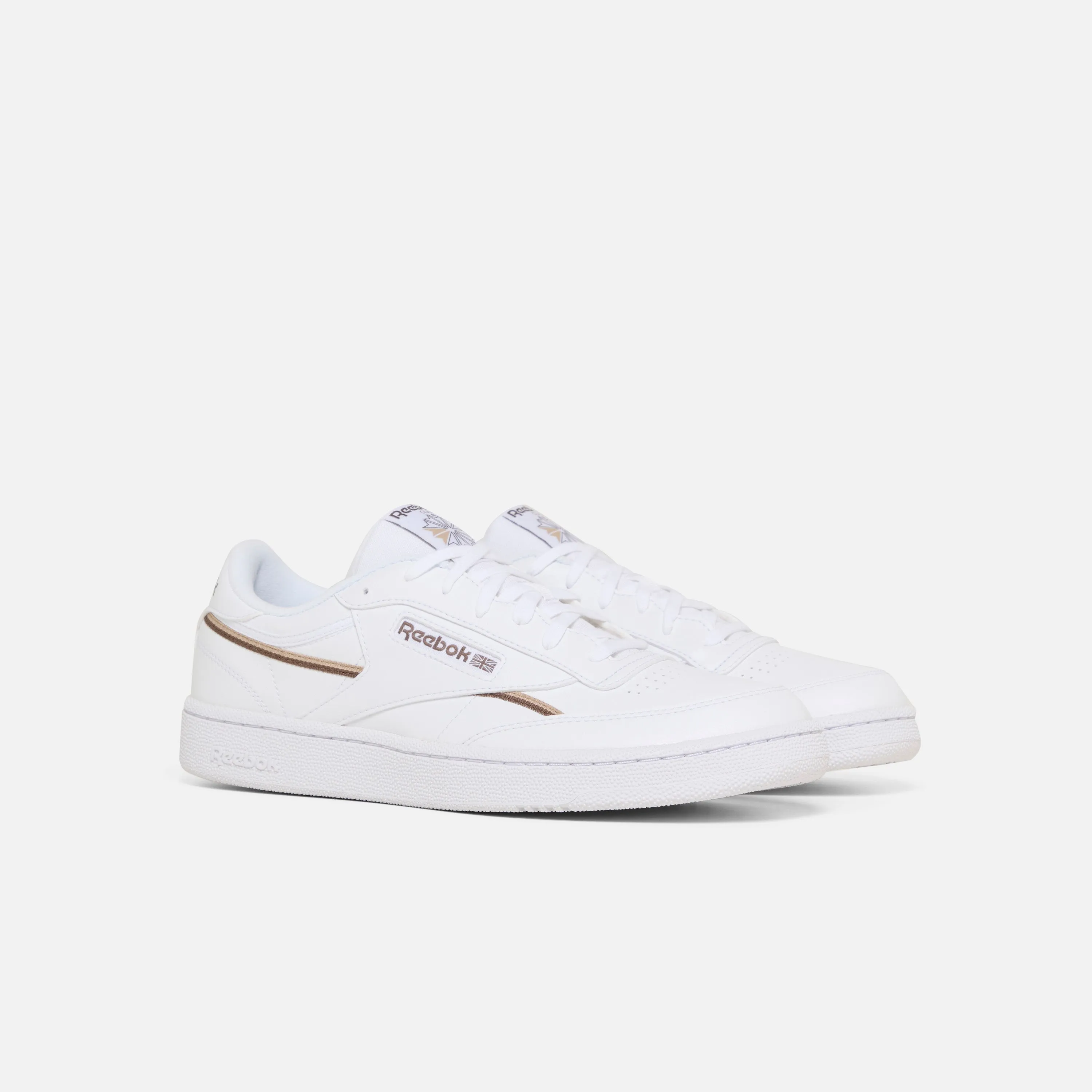 Club C 85 Vegan Shoes White/Oat/Utility Brown