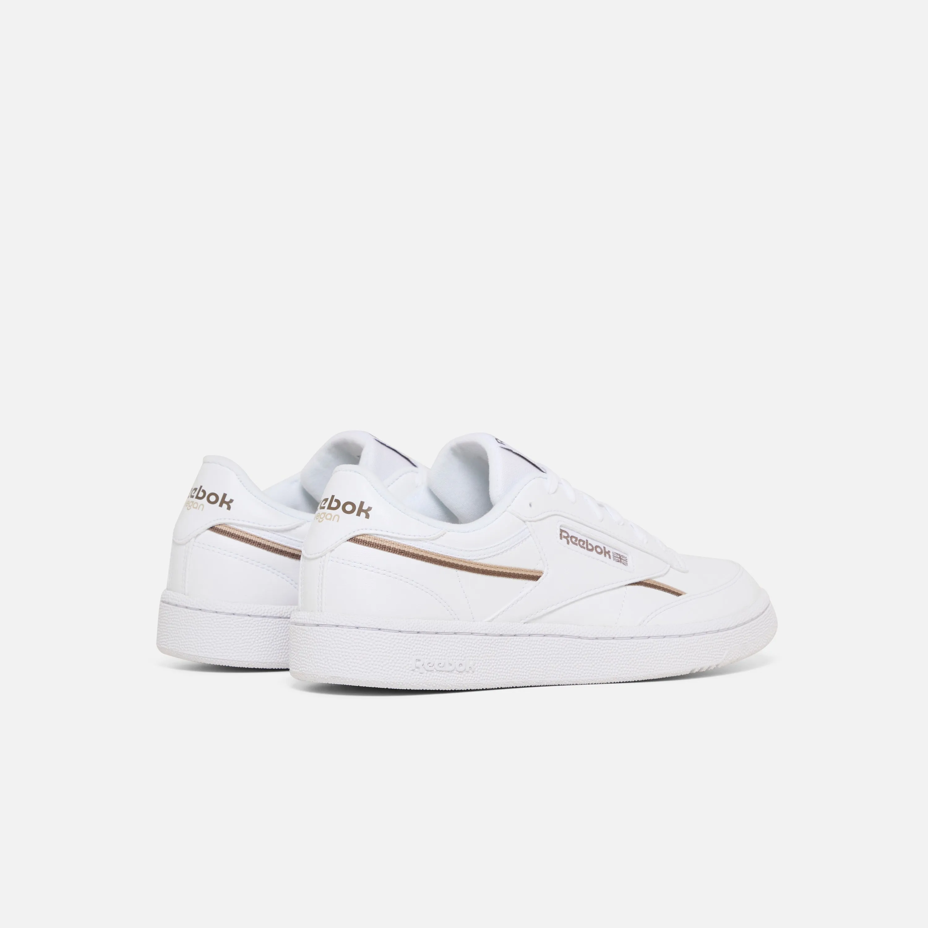 Club C 85 Vegan Shoes White/Oat/Utility Brown