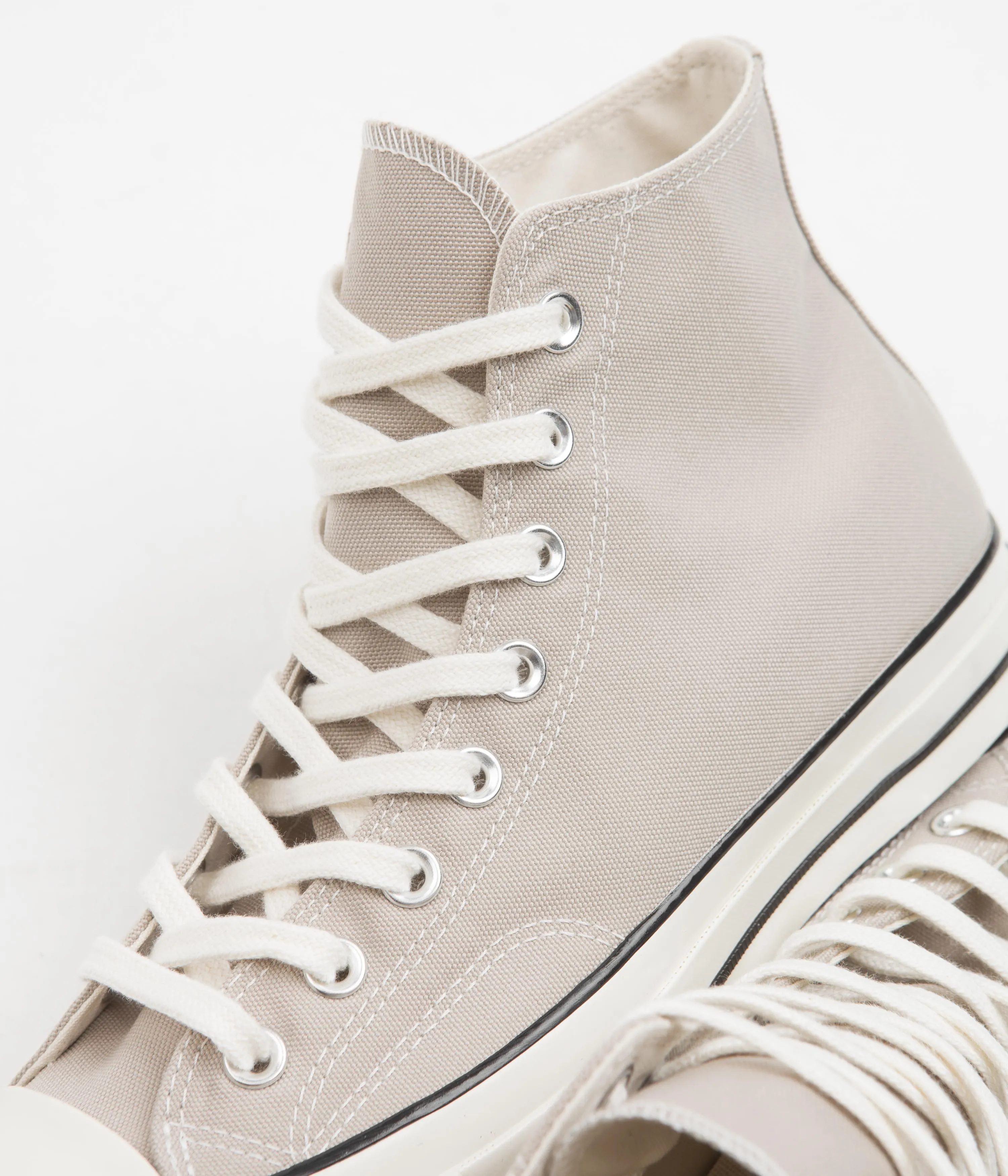 Converse CTAS 70's Hi Recycled Shoes - Papyrus / Egret / Black