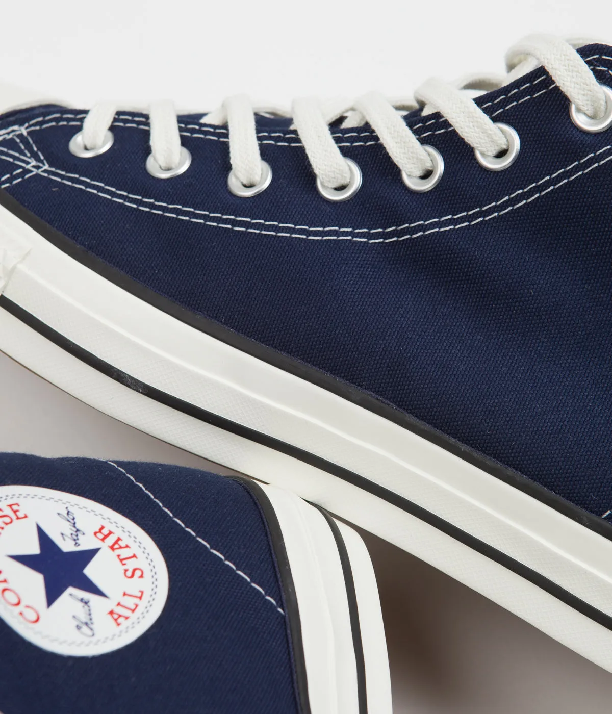 Converse CTAS Pro Canvas Mid Shoes - Midnight Navy / Black / Egret