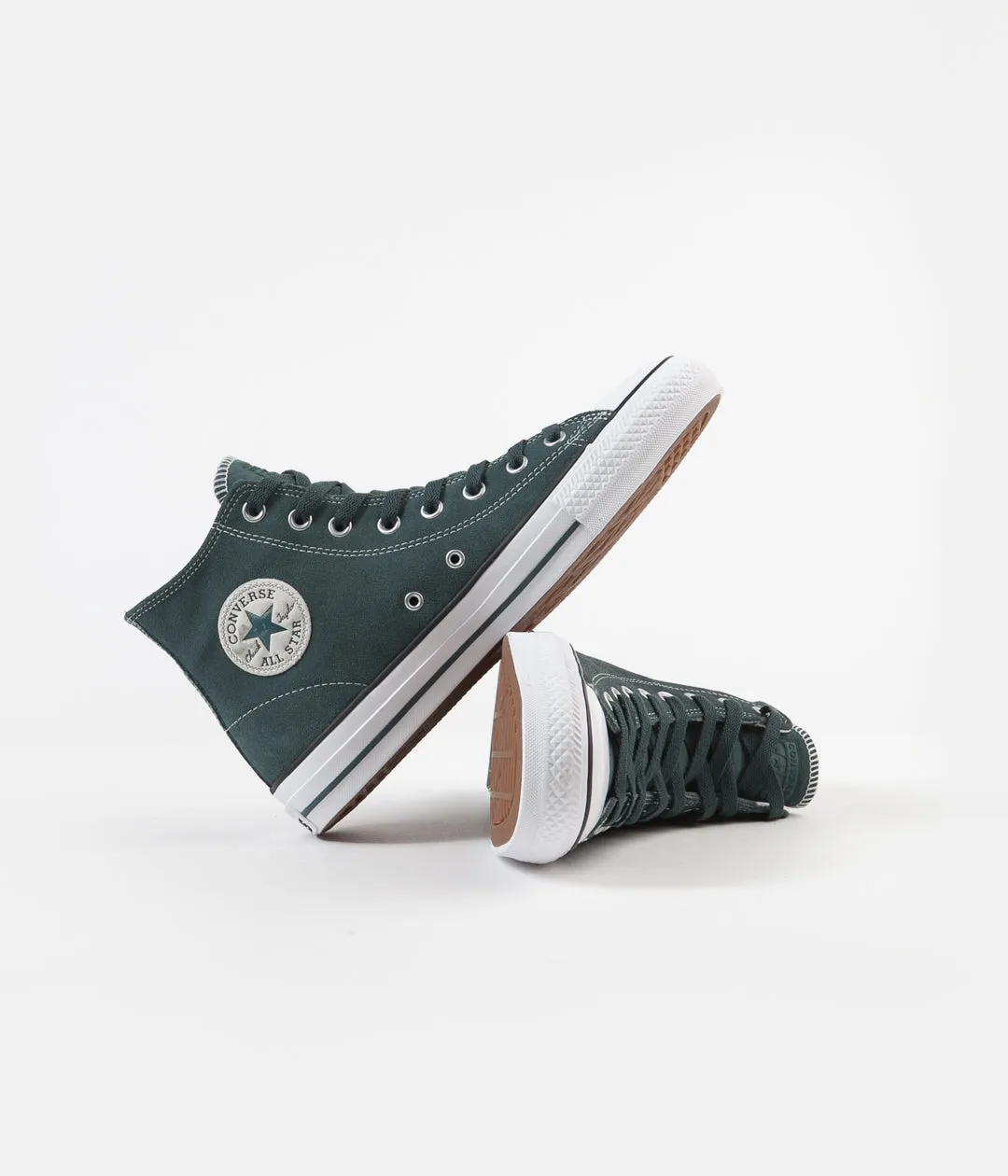 Converse CTAS Pro Hi Shoes - Faded Spruce / White