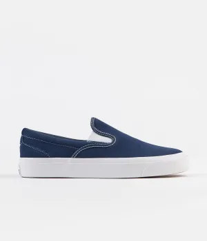 Converse One Star CC Slip On Shoes - Navy / White / White