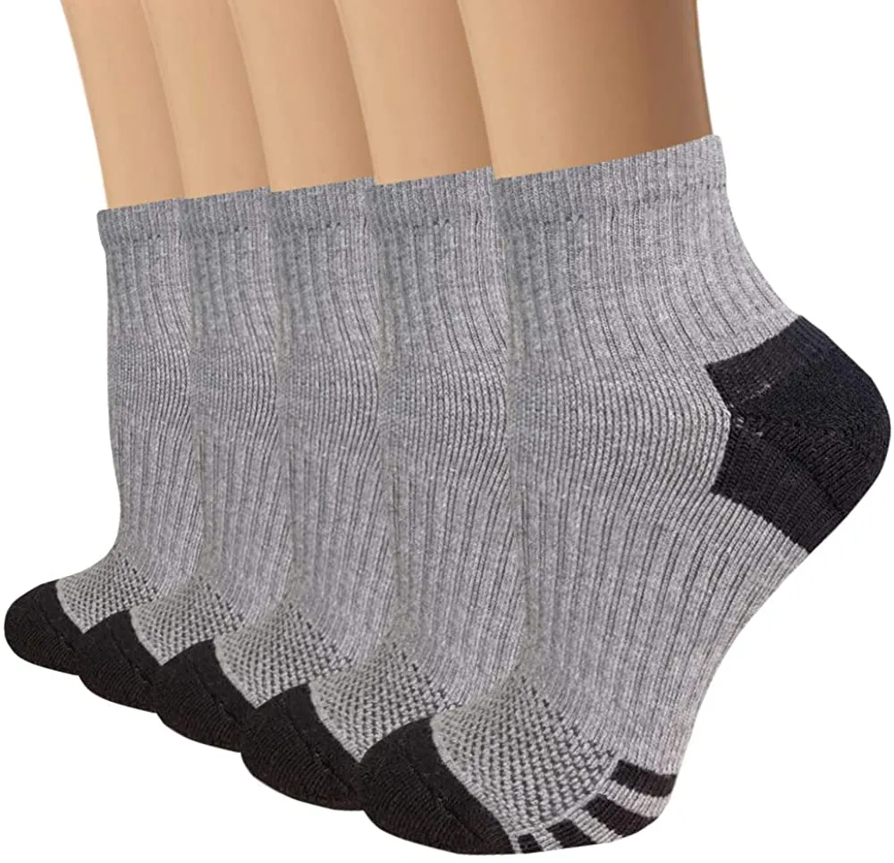 Copper Compression Socks for Men & Women Circulation- Plantar Fasciitis Socks Support for Athletic Running Cycling