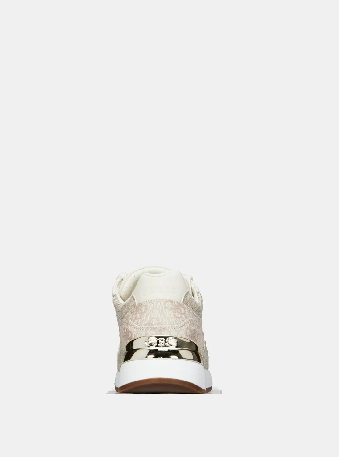 Cream Logo Moxea Low-Top Sneakers