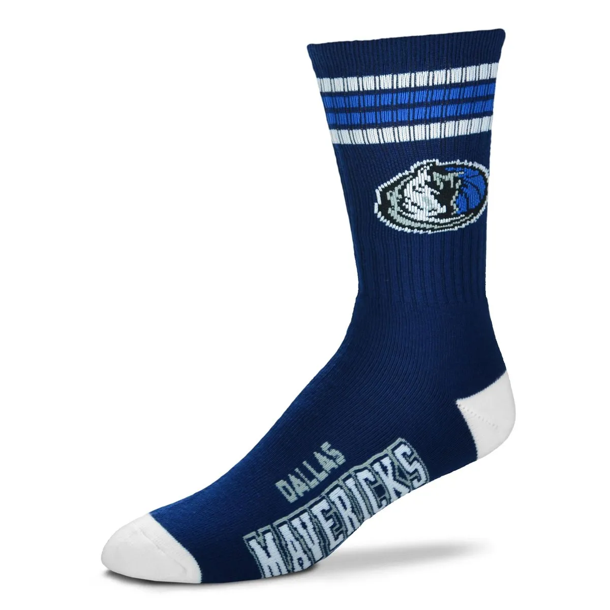 Dallas Mavericks 4 Stripe Deuce Socks