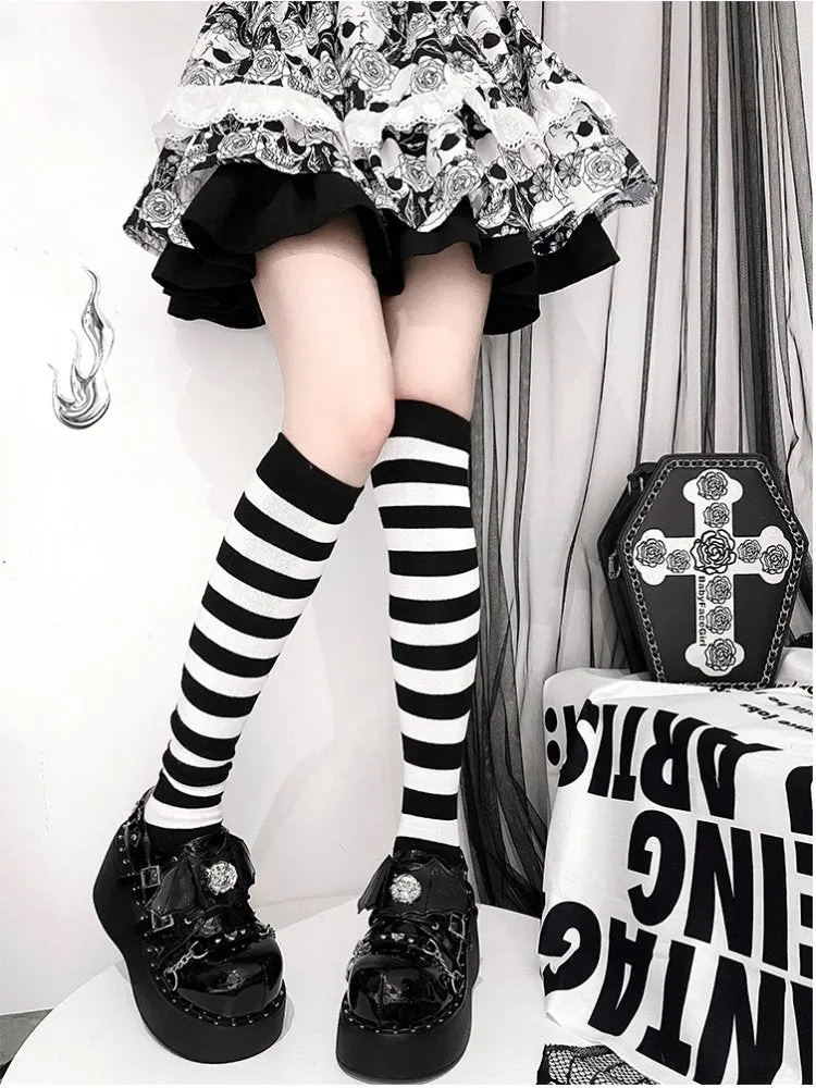 Dark gothic hot girl shoes【s0000000843】