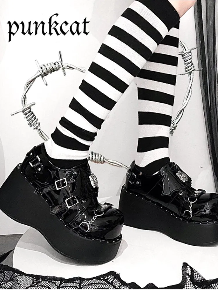 Dark gothic hot girl shoes【s0000000843】