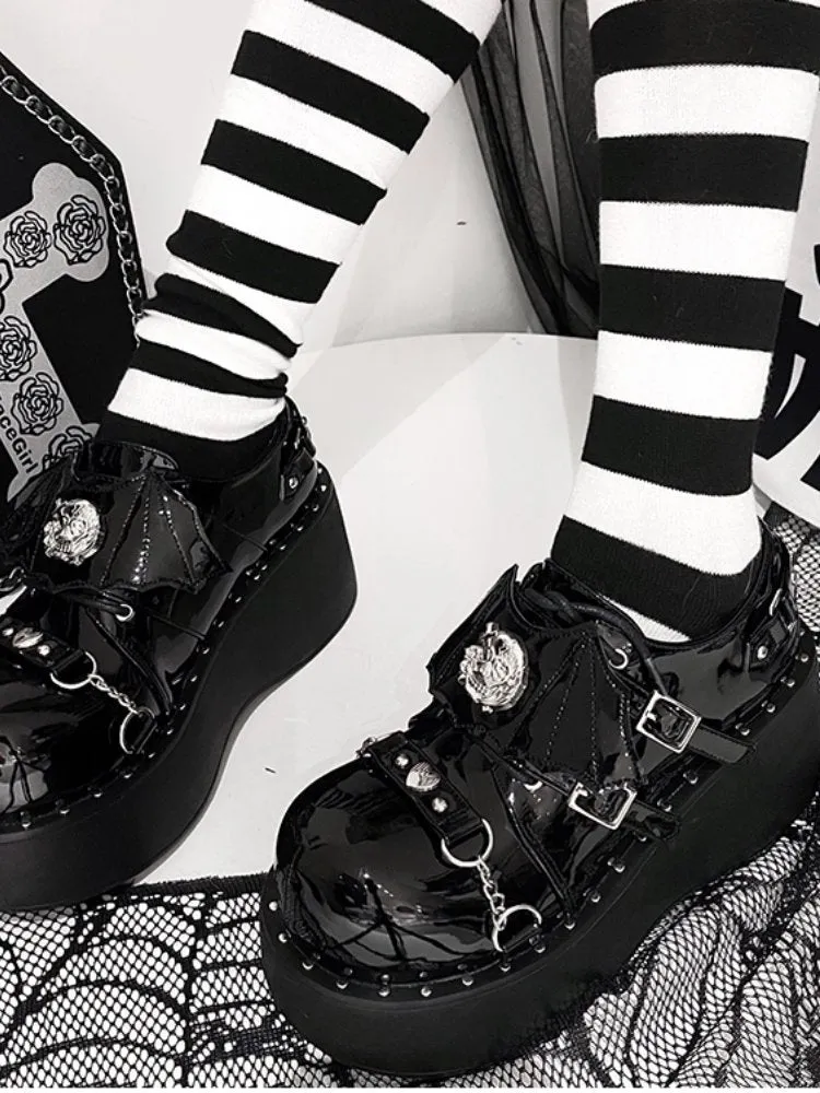 Dark gothic hot girl shoes【s0000000843】