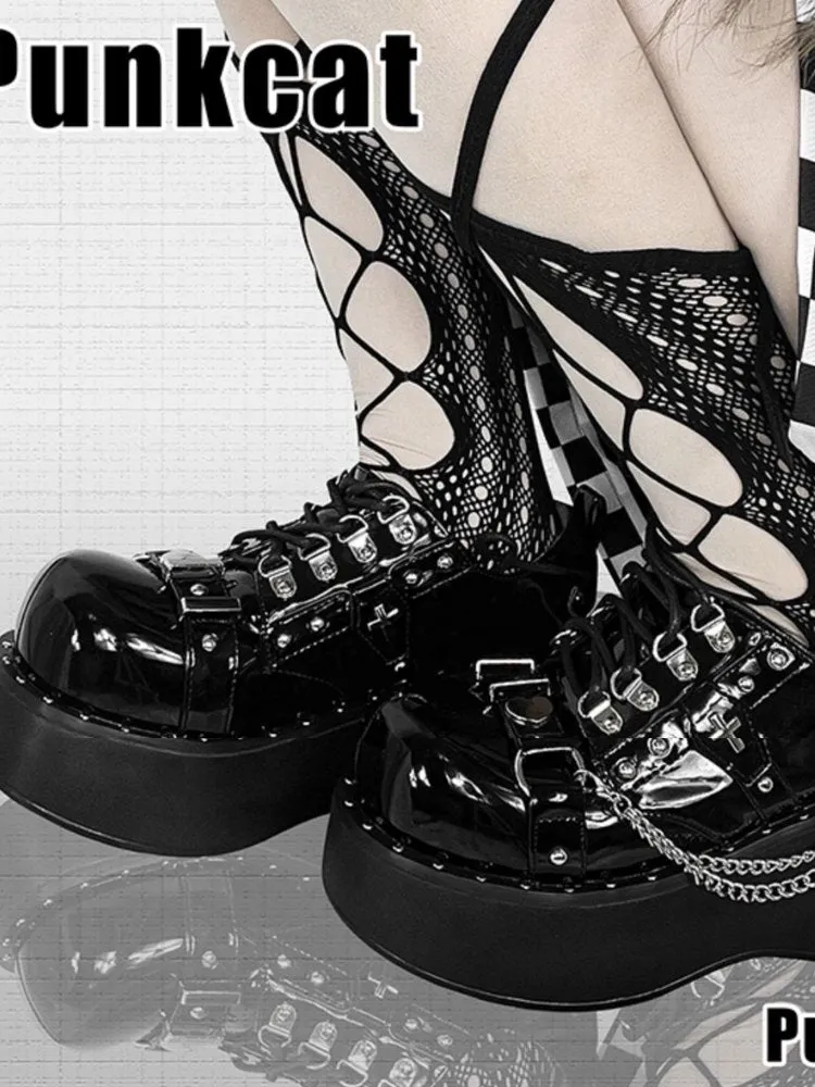 Dark gothic hot girl shoes【s0000000848】