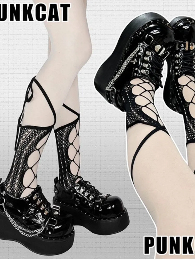 Dark gothic hot girl shoes【s0000000848】