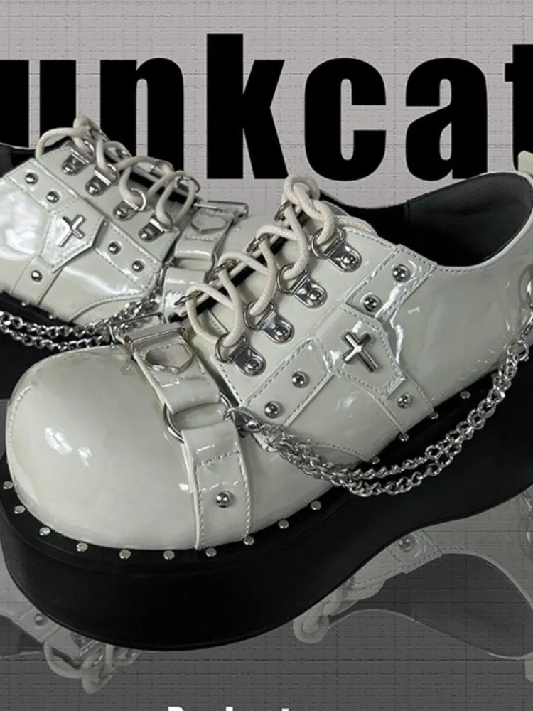 Dark gothic hot girl shoes【s0000000848】