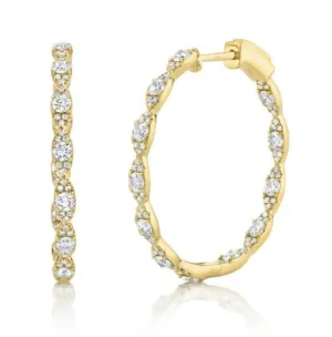 diamond hoops