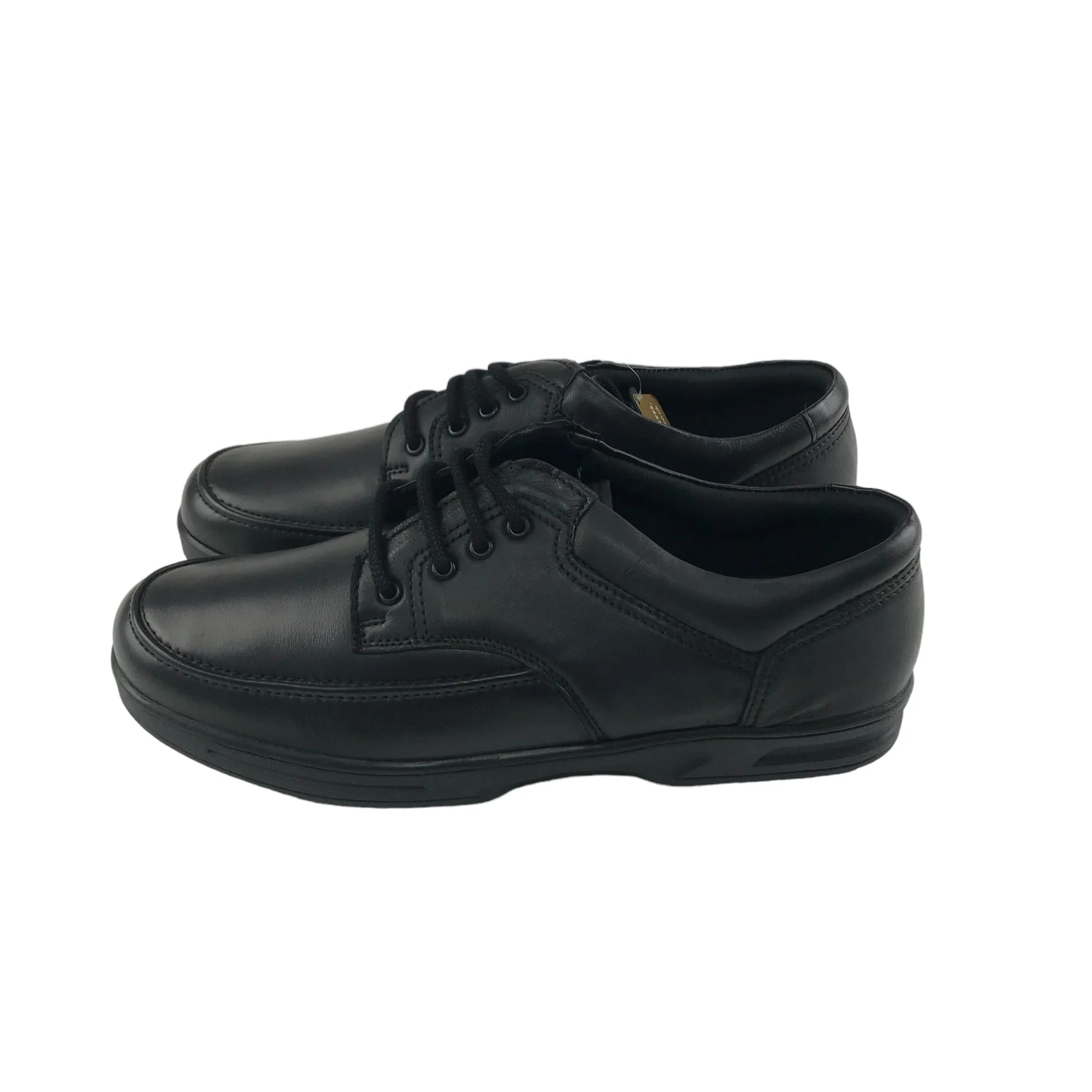 Dr Keller Leather Shoes Shoe Size 12 Black with Laces