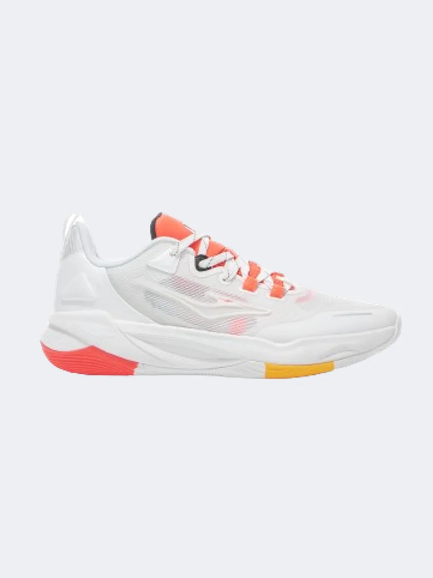 Erke Men Basketball Shoes White/Red