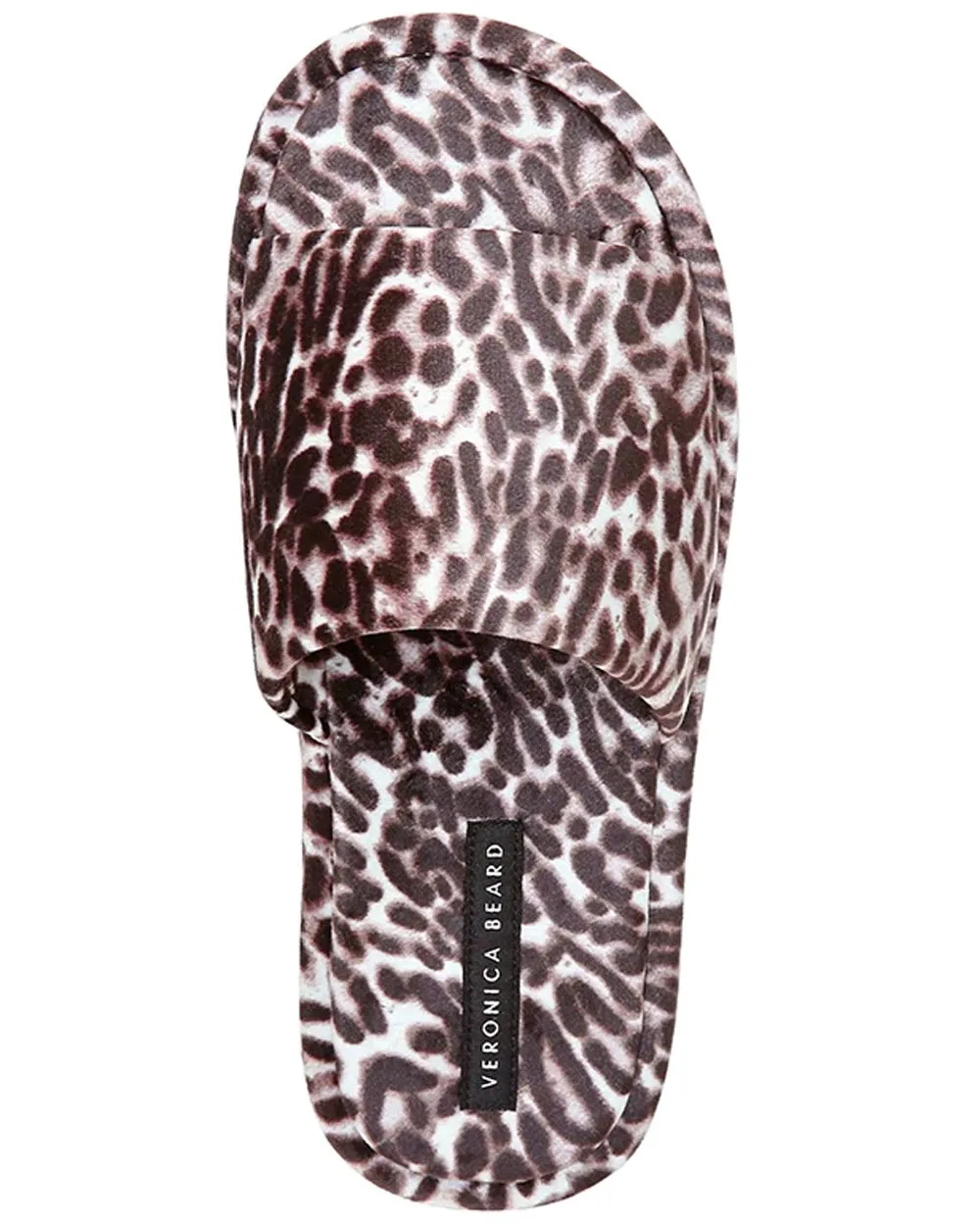 Espresso Leopard Print Gillian Slide