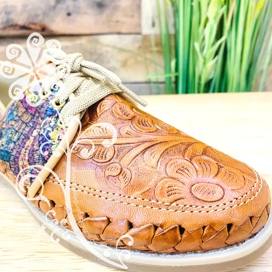 Feathers Design - Loafers Artisan Leather Women Shoes