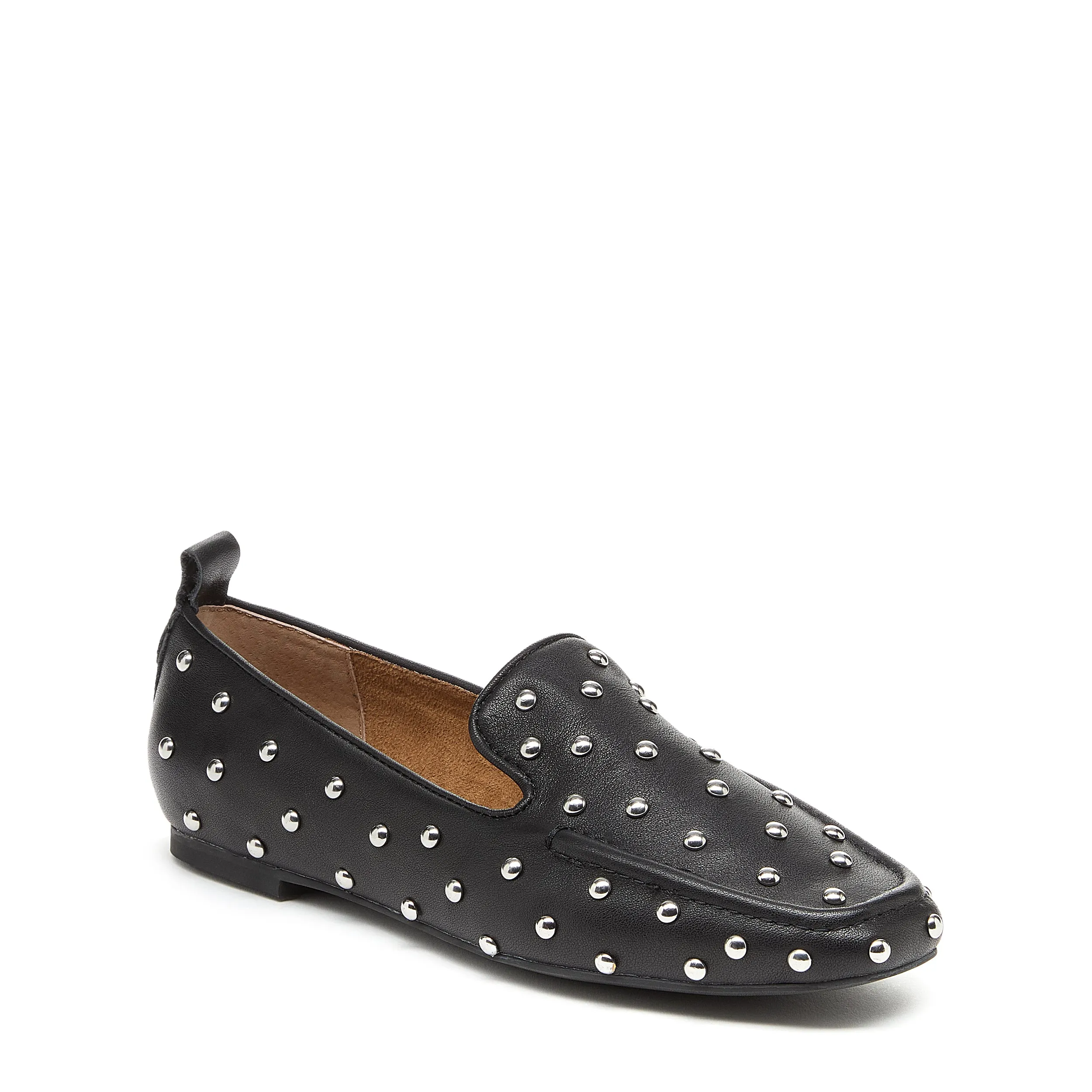 Finley Black Stud Loafers