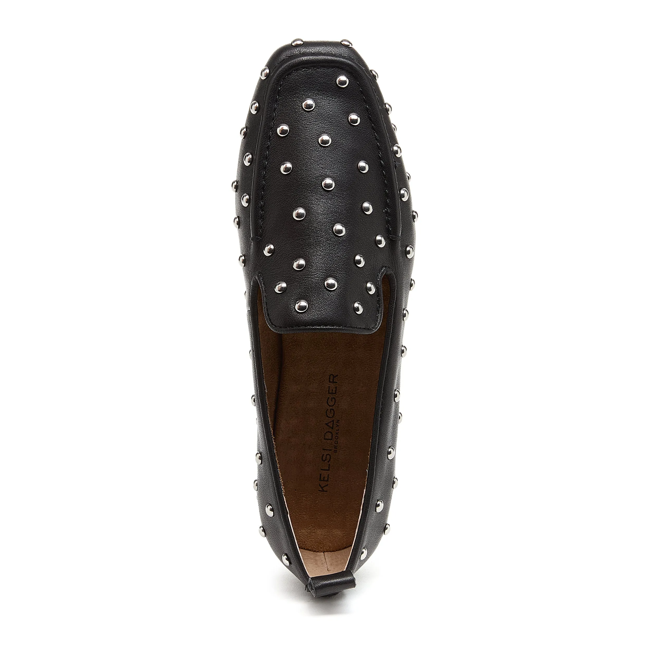 Finley Black Stud Loafers