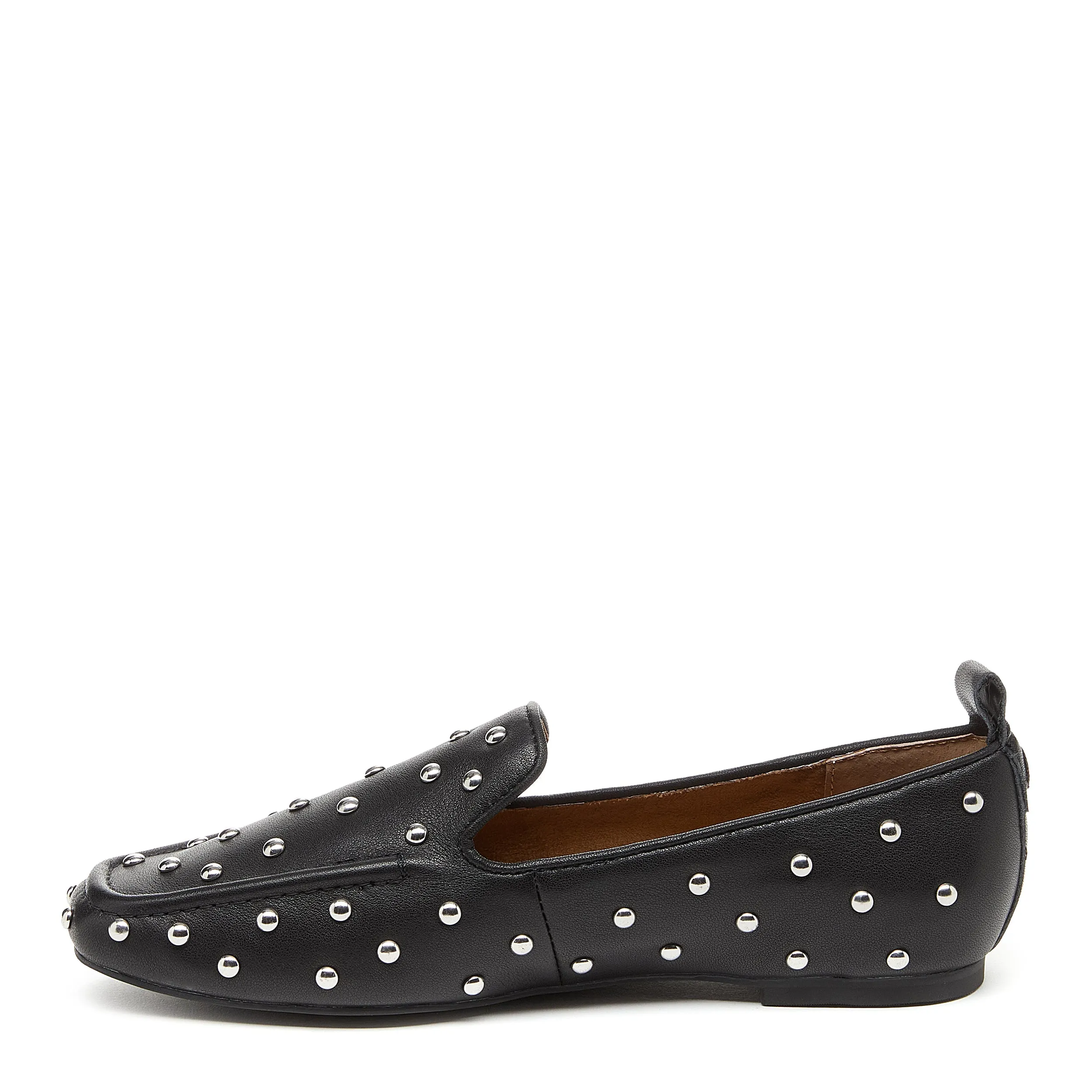 Finley Black Stud Loafers