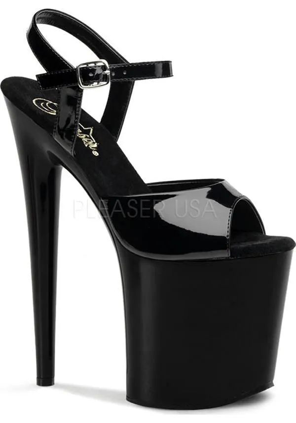 FLAMINGO-809 [Patent Black] | PLATFORM HEELS [PREORDER]