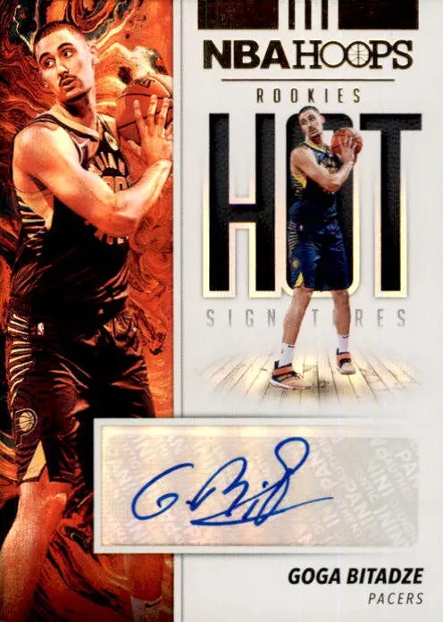 Goga Bitadze, Hot Rookies Signature, 2019-20 Panini Hoops Basketball NBA