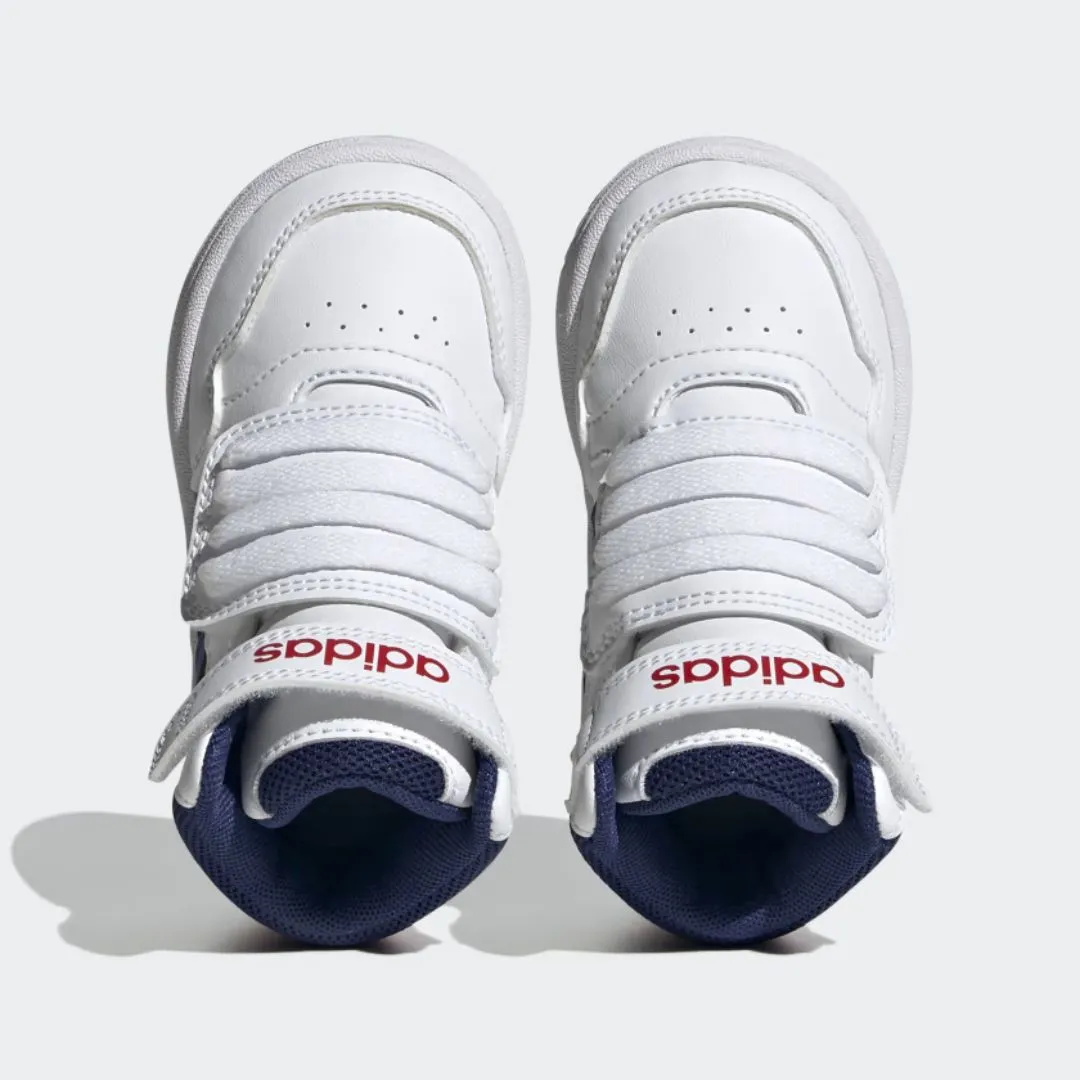 Hoops Mid Shoes (Cloud White   Victory Blue   Better Scarlet)